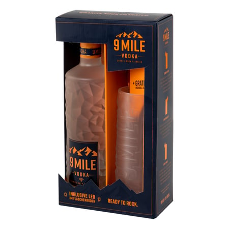 9 Mile Vodka, GLASS SET