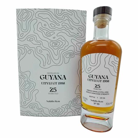 Nobilis Rum No. 35 Guyana Uitvlugt 1998, 25 Y.O., GIFT